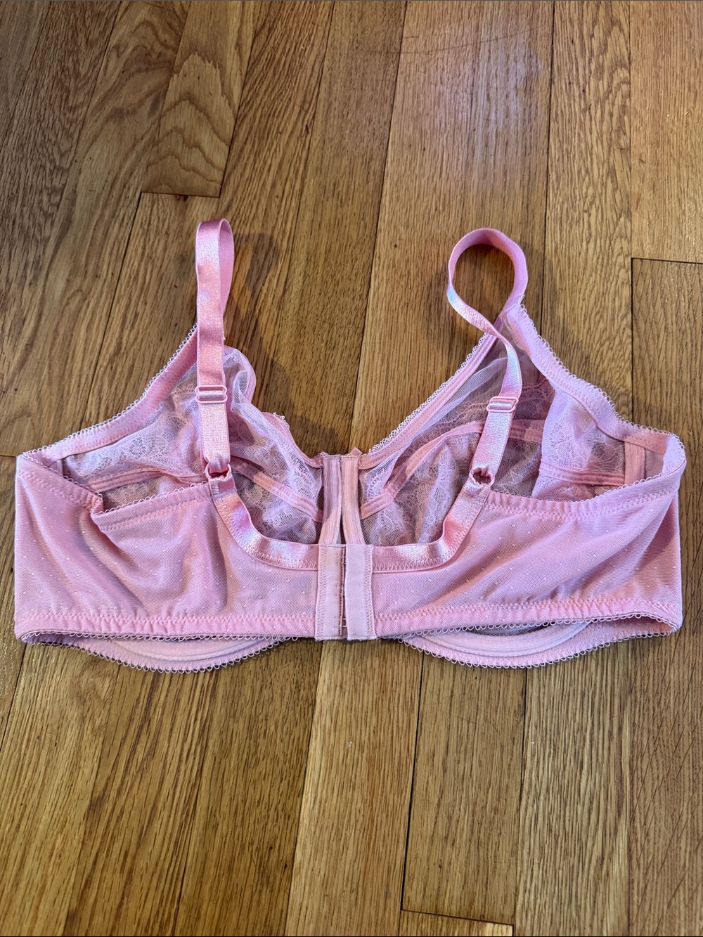 🐷 Wacoal Retro Chic Unlined Underwire Bra - Bridal Rose - Picture 7 of 14